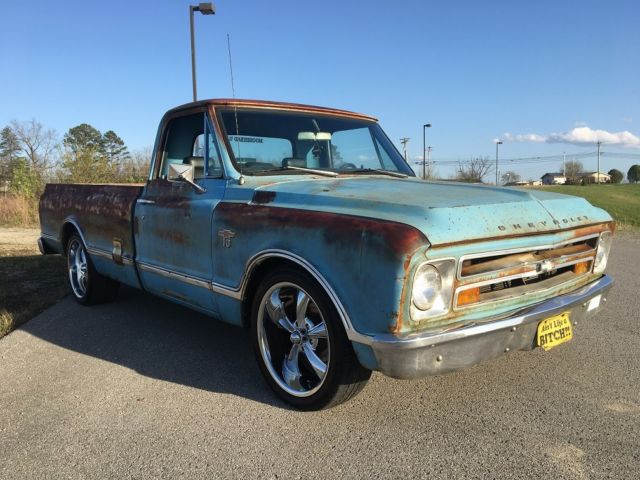 1967 chevy c10 ratrod hotrod patina shop truck ls swapped 5.3 4l60e no reserve!!