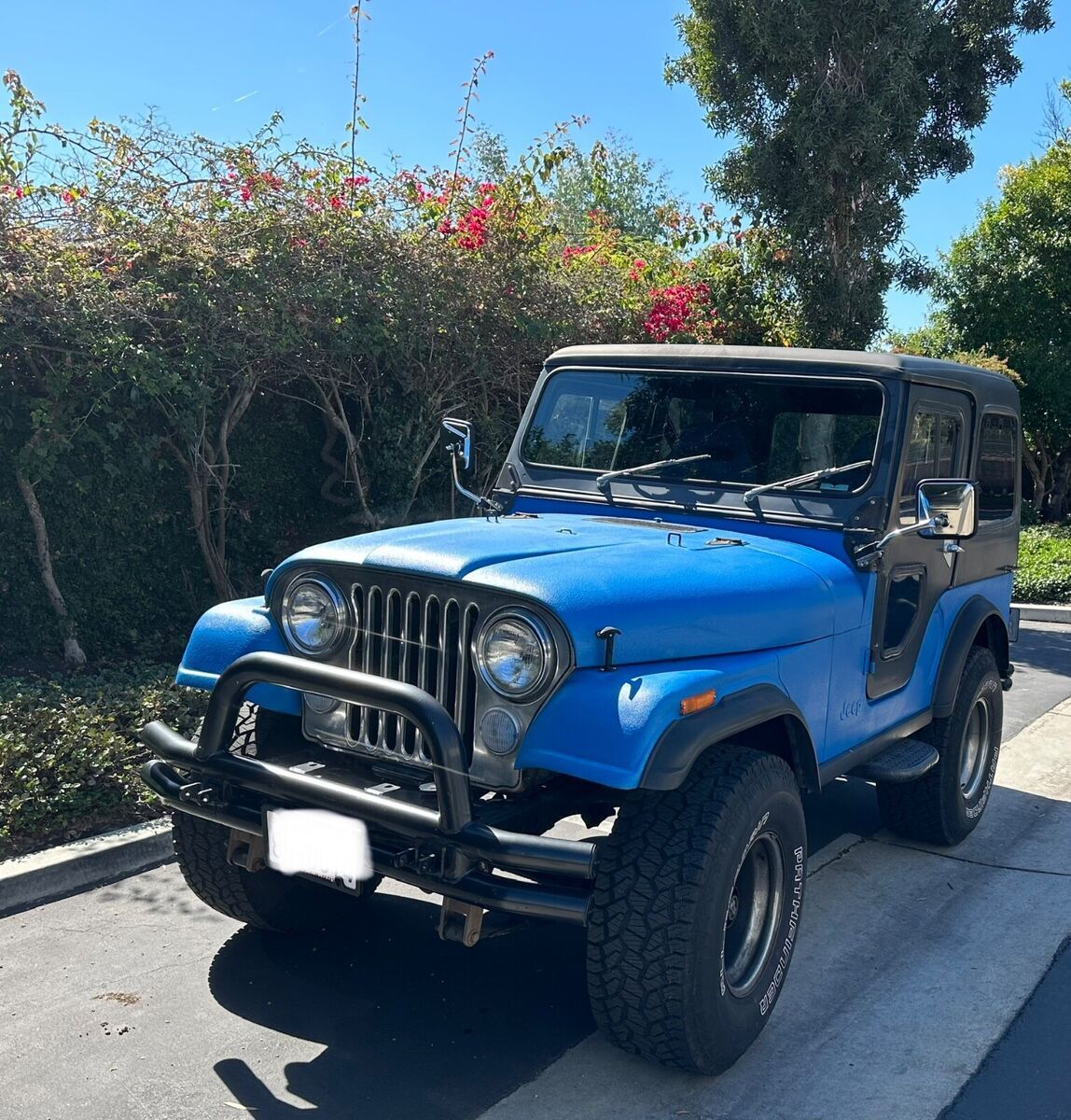 1981 jeep cj5 rebuilt engine with hardtop, low reserve