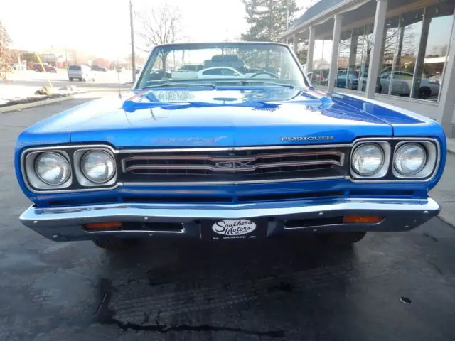1969 plymouth gtx convertible 440 automatic n96 air grabber car