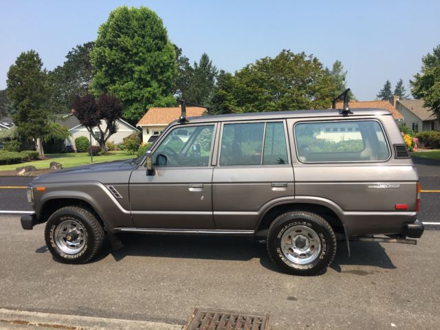 1989 toyota land cruiser gx fj62 rustfree rebuilt 3f engine worldwide no reserve