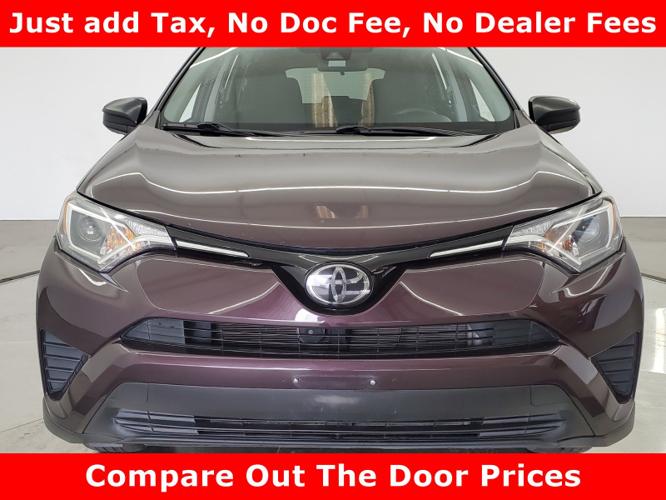 certified 2017 toyota rav4 fwd le tuscumbia, al 35674 for sale in tuscumbia, alabama