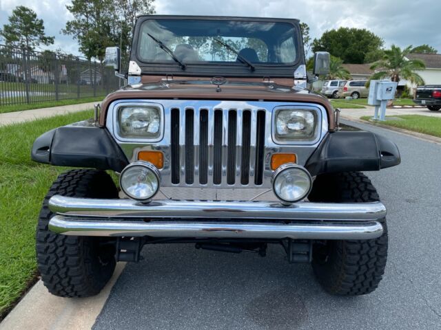 1987 jeep wrangler yj 6cyl lifted nice and extra clean florida jeep! no reserve!