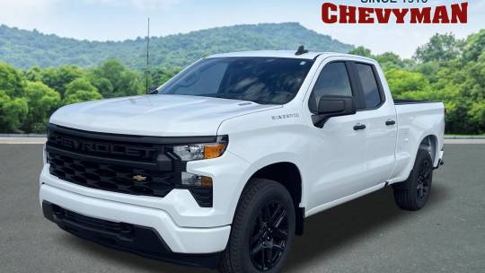 new 2025 chevrolet silverado 1500 custom double cab standard bed 2wd