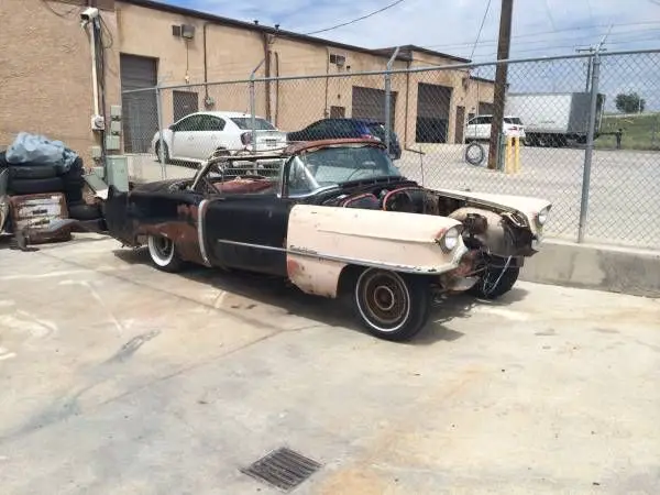 1954 cadillac convertible with donor car