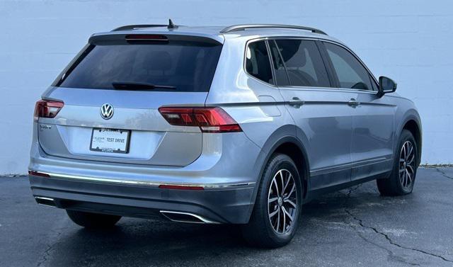 2021 volkswagen tiguan 2.0t se r-line black