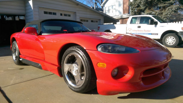 1994 gen 1 dodge viper rt/10 rt10 low mileage all original