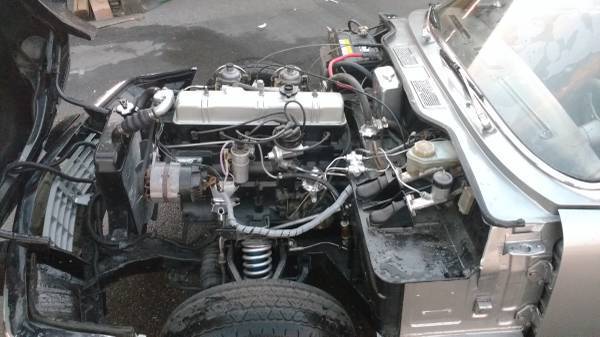 1971 spitfire with gt6 chassis and running gear just over 5000km on motor