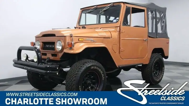 classic vintage off road restored soft top tubular bumper