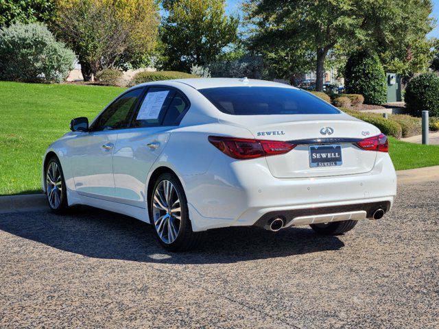 2024 infiniti q50 3.0t sensory