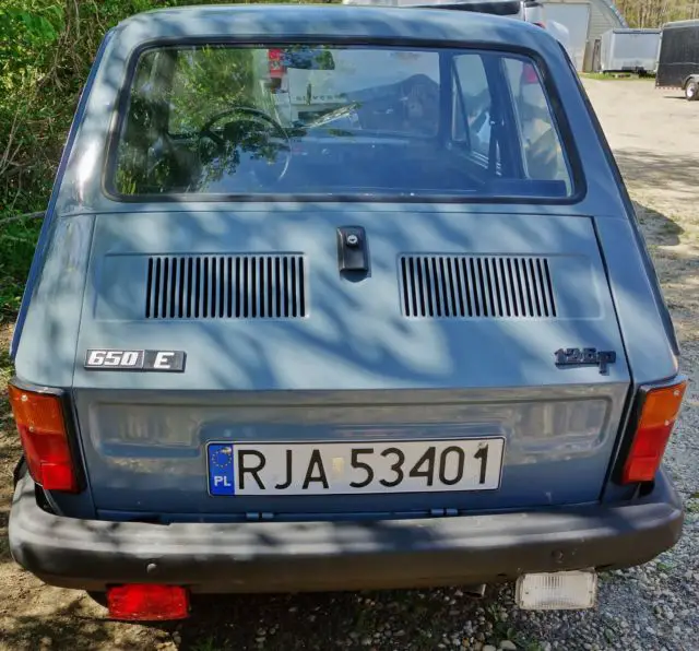 1987 fiat 126p 650e poland import - clear nj title - ready to drive!!!