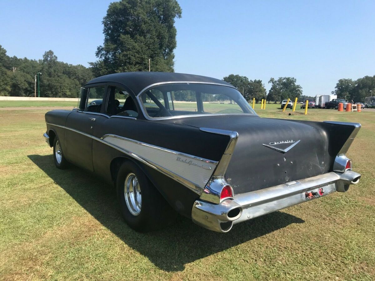 1957 chevrolet 383 stroker, 513 gears, narrowed, runs strong! must go! drag car!