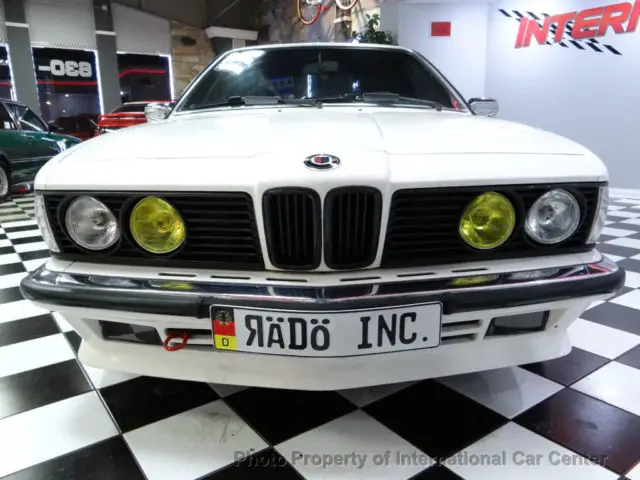 1986 bmw 635csi e24 coupe alpina 5-speed california car low miles black cloth!