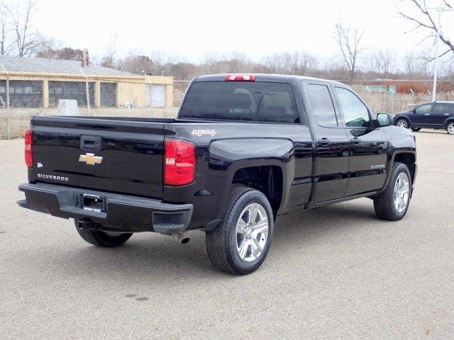 used 2017 chevrolet silverado 1500 4x4 double cab custom flint, mi 48504 for sale in flint, michigan