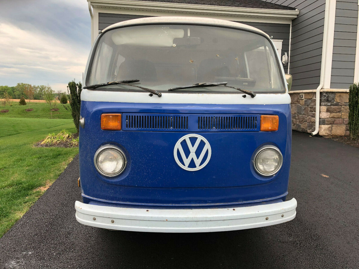 1974 vw volkwagen v8 bay bus - microbus - rare sunroof - solid - no reserve!