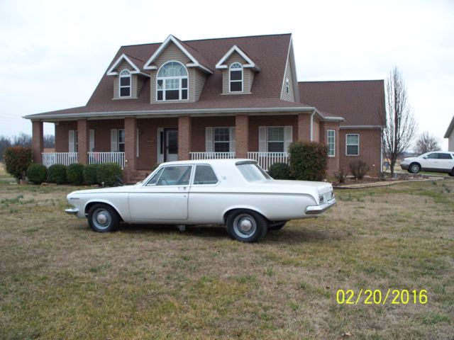 1963 dodge 330 max wedge 4 speed trans new white pearl paint