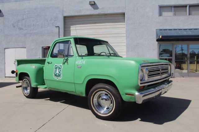 1972 dodge "forestry" truck- restored-100% goes to charity