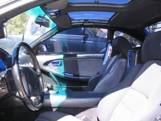 beautiful royal blue 1991 toyota mr2 turbo t-top (no reserve)