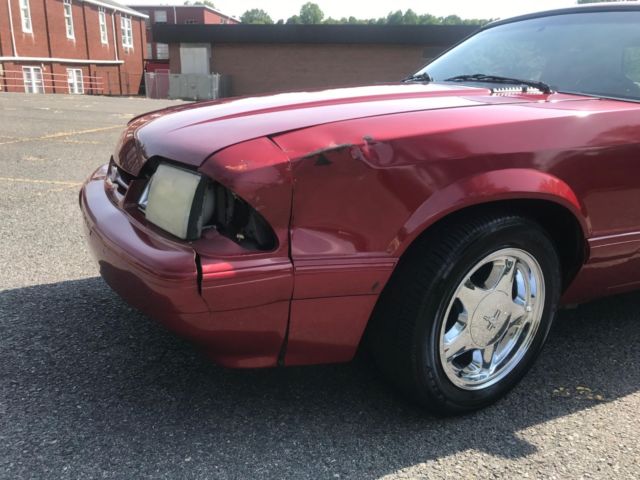 1991 ford mustang coupe notchback lx 5.0l