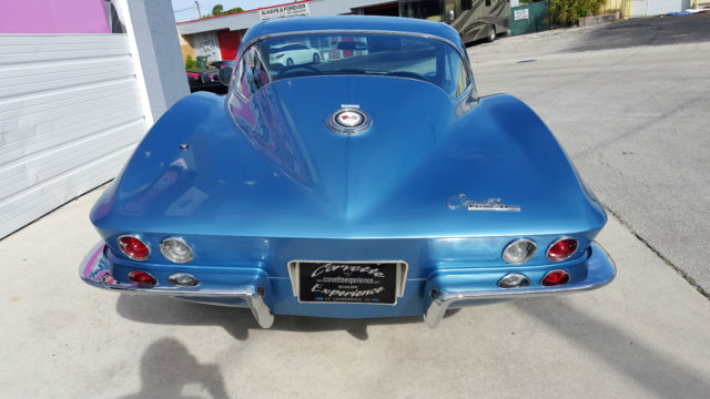 1965 corvette coupe 327/365 - rare options, factory a/c, telescopic wheel