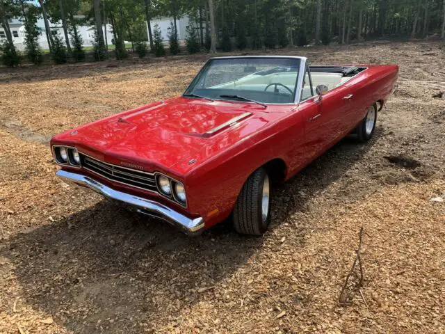 1969 plymouth road runner rm27h 383 4 speed b body roadrunner