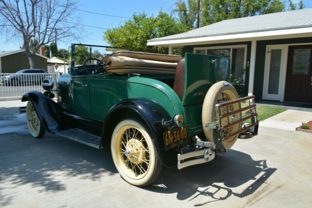 1929 ford model a roadster with accessories and hard to find parts