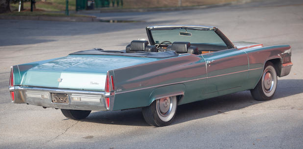 1970 cadillac deville 69000 miles turquoise convertible