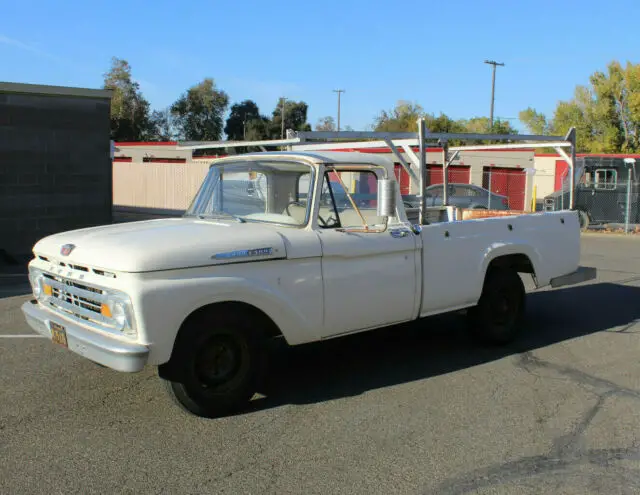 ca black plate truck vtg hauler v8 4spd camper trailer special 1961 1962 1964