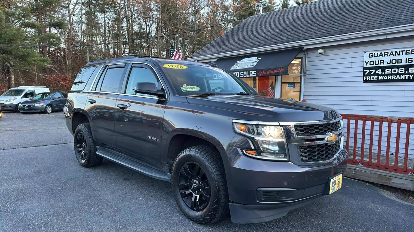 used 2015 chevrolet tahoe ls $13,995great deal 165,083 mi. location: north dartmouth