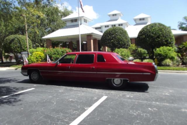 1971 cadillac factory formal limo
