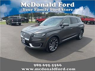2019 Lincoln Nautilus reserve