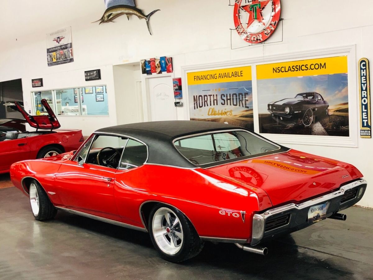 1968 pontiac gto, red with 1,231 miles available now!