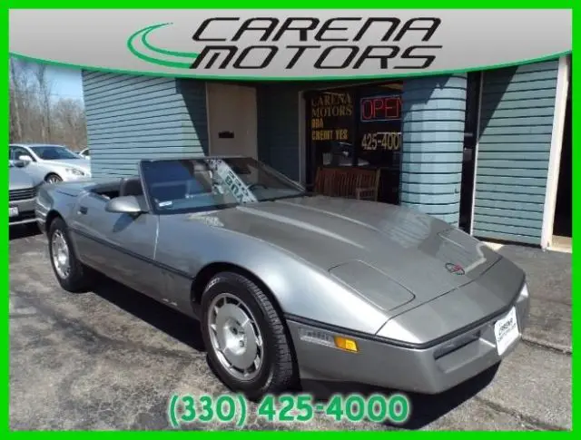 1986 chevrolet corvette convertible 1 owner chevy indianapolis 500 pace car