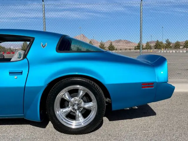 no reserve rare 1979 pontiac trans am coupe atlantis blue 6.6l 403 36k miles
