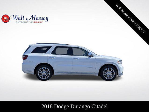 2018 dodge durango citadel