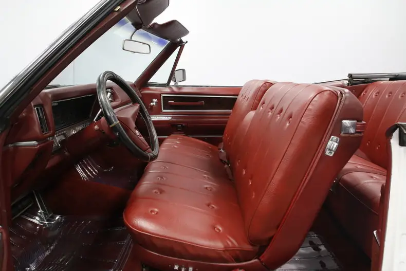 1968 cadillac deville 75995 miles grecian white convertible 472 c.i v8 3-speed