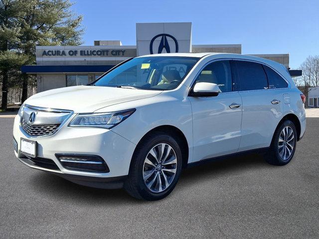2016 acura mdx 3.5l
