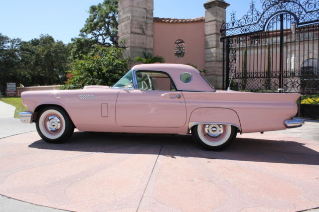 1957 ford thunderbird - dusk rose ( pink )