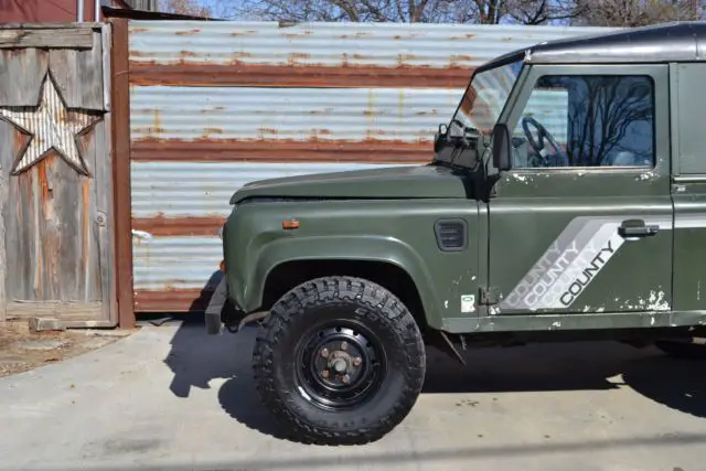 defender 90, rare left hand drive!