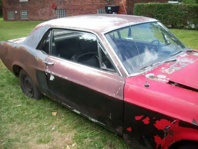 1967 ford mustang 2dr coupe v-6