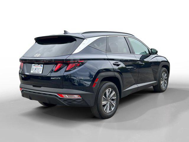 2024 hyundai tucson hybrid blue