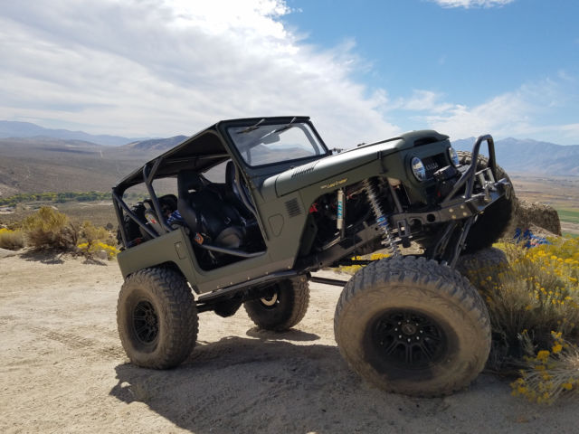1976 toyota land cruiser fj40 engineered immaculate rock crawler offroad truck