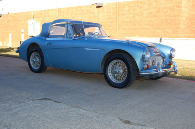 1966 austin healey bj-8 mk3 collectors
