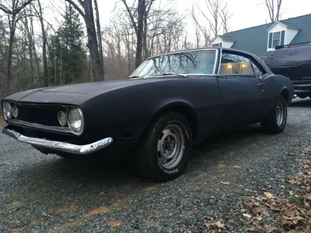 1968 camaro. perfect project 350 v8. auto. runs and drives. no reserve