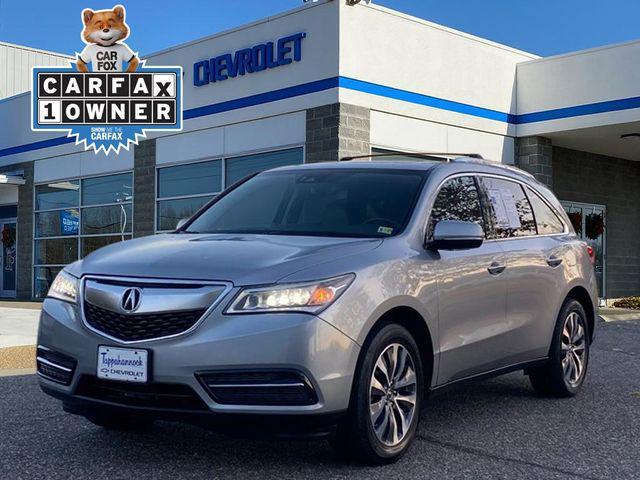 2016 acura mdx 3.5l acurawatch plus package
