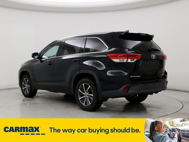 2017 toyota highlander xle
