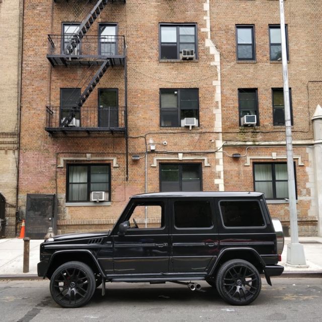 right hand drive manual '88 black mercedes g class - 5 door