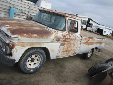 1962 chevy truck c10 big back window no reserve