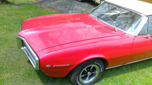 1967 pontiac firebrd convertible