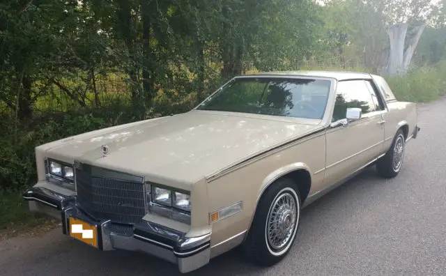 very clean! rare steel roof! 1985 cadillac eldorado biarritz