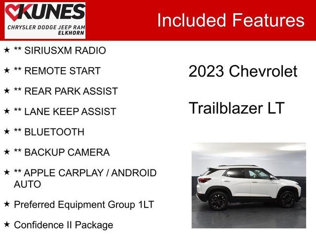 2023 chevrolet trailblazer lt
